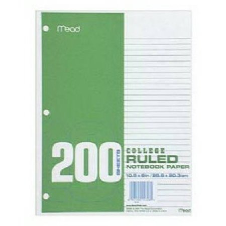 ACCO/MEAD 200Ct Wht Filler Paper 15326